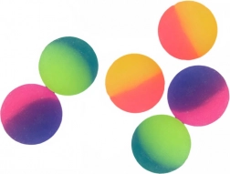 Skakaće neonske loptice 6 cm – set