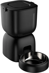 petwant automatski dozator hrane 3 l crni