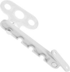 Blokada prozora s graničnikom otvaranja, 4-stupanjska regulacija, bijela