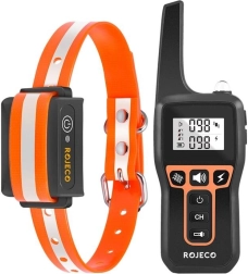 Električni ovratnik protiv lajanju Rojeco narančasti