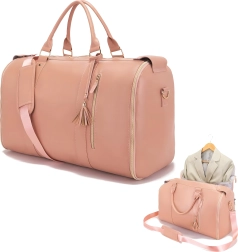 Sklopiva putna torba 2-u-1 s navlakom za odijelo/haljinu 55 l, vodootporna