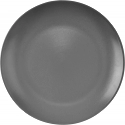 Keramički desertni tanjur sivi Alfa 21,5 cm