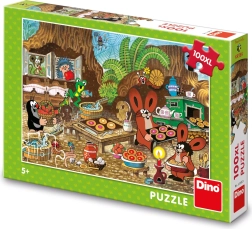Dino puzzle Krtko u kuhinji 100 XL dijelova