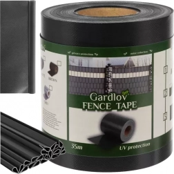 Antracitna vrtna vrpca za vrt 19cm x 35m 630g/m2