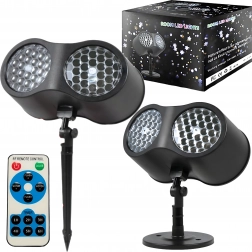 Božićni LED laserski projektor sa snježnim pahuljicama za kuću