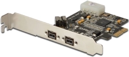 FireWire 800 PCIe kontroler s 2x vanjskim i 1x unutarnjim priključkom, low profile