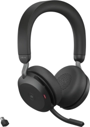 Jabra Evolve2 75 Bežične Slušalice s Punjačkim Stalkom