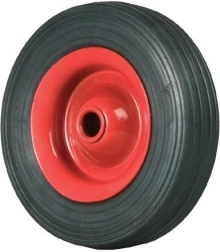 Puna guma za kolica 120 mm s metalnim diskom i kliznim glavčinom 12 mm