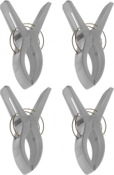 Plažni klipsevi za ručnik, 4 kom