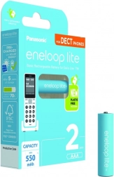 ENELOOP Lite AAA punjive baterije 550 mAh, 2 kom