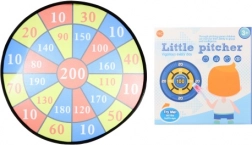 Velika meta s lopticama na čičak