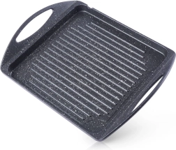 Grilna ploča s granitnim premazom GRANDE 34 × 26,5 cm
