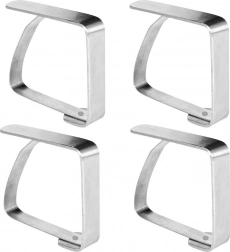 Nehrđajući klipovi za stolnjak 4 kom