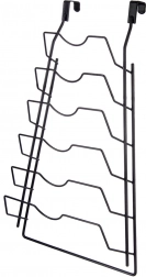 Metalni držač za poklopce RADKA, crni