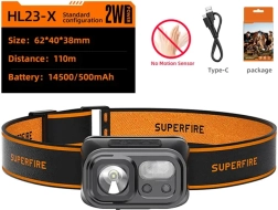 Naglavna svjetiljka superfire hl23-x