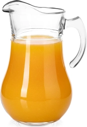 Stakleni vrč s poklopcem 2,4 l