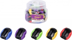 Šiljilo za olovku, jednootvorno, 3,3 × 2 × 4 cm, mix boja