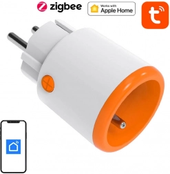 NEO pametna utičnica s mjerenjem potrošnje, Zigbee 3.0, 16 A, FR, kompatibilna s Apple Home, Google Home i Alexom
