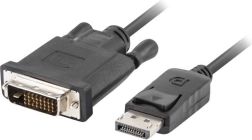 kabel displayport na dvi-d (24+1) 1,8 m crni