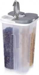 Podijeljena posuda za suhe namirnice s dozatorima 2,4 l