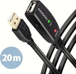 Axagon USB 2.0 Aktivni Produžni Kabel 20 m