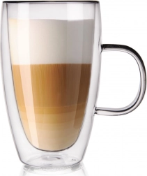 Termo čaša s dvostrukom stijenkom za latte 430 ml