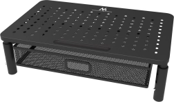 Stalak za monitor i prijenosno računalo 13–32" s ladicom