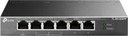 Gigabitni preklopnik TP-Link SG1006PP sa 6 portova (3 PoE+ 1 PoE++)