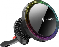 Bežična punjača za auto Rocoren 15W (crna)