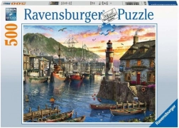 Ravensburger puzzle izlazak sunca u luci – 500 dijelova