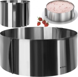 Podesivi inox obruč za torte visine 12 cm