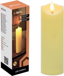 LED svijeća 17 × 5 cm s treperavim plamenom RUHHY