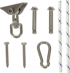 Stropni nosač za viseće mreže i ljuljačke od nehrđajućeg čelika