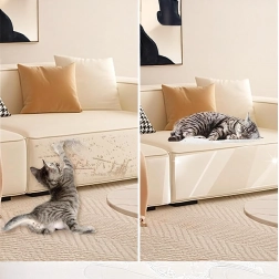 Prozirna zaštitna folija protiv ogrebotina za namještaj i vrata 45 × 15 cm, 5 kom