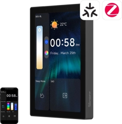 Sonoff nspanel pro 120 pametni upravljački panel s podrškom za matter, wifi, bluetooth i zigbee – crni