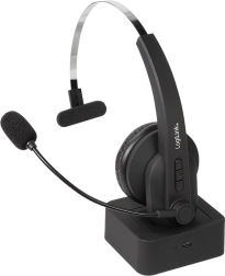Bluetooth naglavni set s mikrofonom i punjačkom stanicom