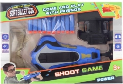 Pištolj na pjenaste metke s držačem za ruku i zaštitnim naočalama