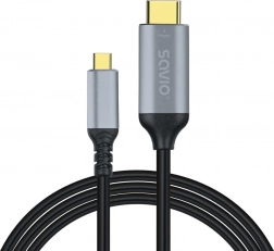USB-C na HDMI kabel Savio 3 m v2.0b