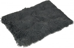 Krevetić za pse i mačke 65 × 50 cm, tamno sivi