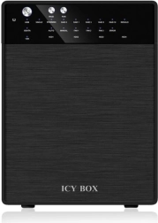 Vanjski RAID sustav 4×3,5" ICY BOX za HDD, USB 3.0 i eSATA