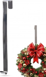 Metalna srebrna kuka za vijenac 30 cm