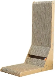 Kutni grebalica za mačke s igračkom