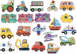 Vilac drvene magneti Vozila