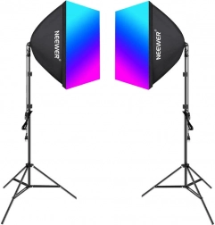Set Neewer NK800 s dvostrukim softboxima i RGB žaruljama