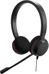 jabra evolve 20 duo uc stereo naglavna slušalica s mikrofonom