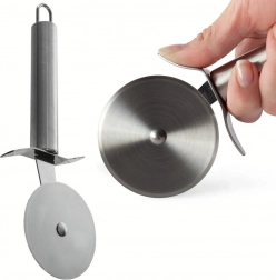 Čelični rezač za pizzu s kotačićem 20,5 cm