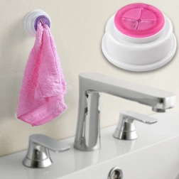 Push-in držač ručnika ružičasti