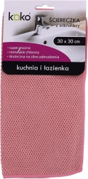 Mikrovlaknena krpa za kuhinju i kupaonicu KOKO 30×30 cm
