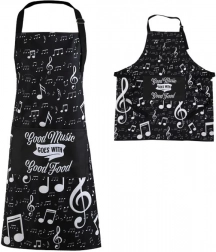 Pregača u tubi s motivom nota