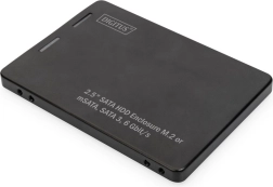 adapter za 2,5" SATA – za SSD M.2 i mSATA, SATA III 6 Gbit/s, aluminijsko kućište DIGITUS